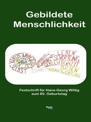 cover image of Gebildete Menschlichkeit